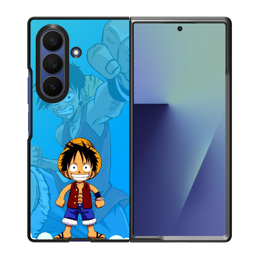 Luffy One Piece Samsung Galaxy Z Fold 7 Case