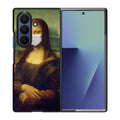 Monalisa In Pandemic Samsung Galaxy Z Fold 7 Case