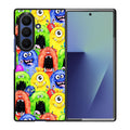 Monster Watercolor Art Samsung Galaxy Z Fold 7 Case