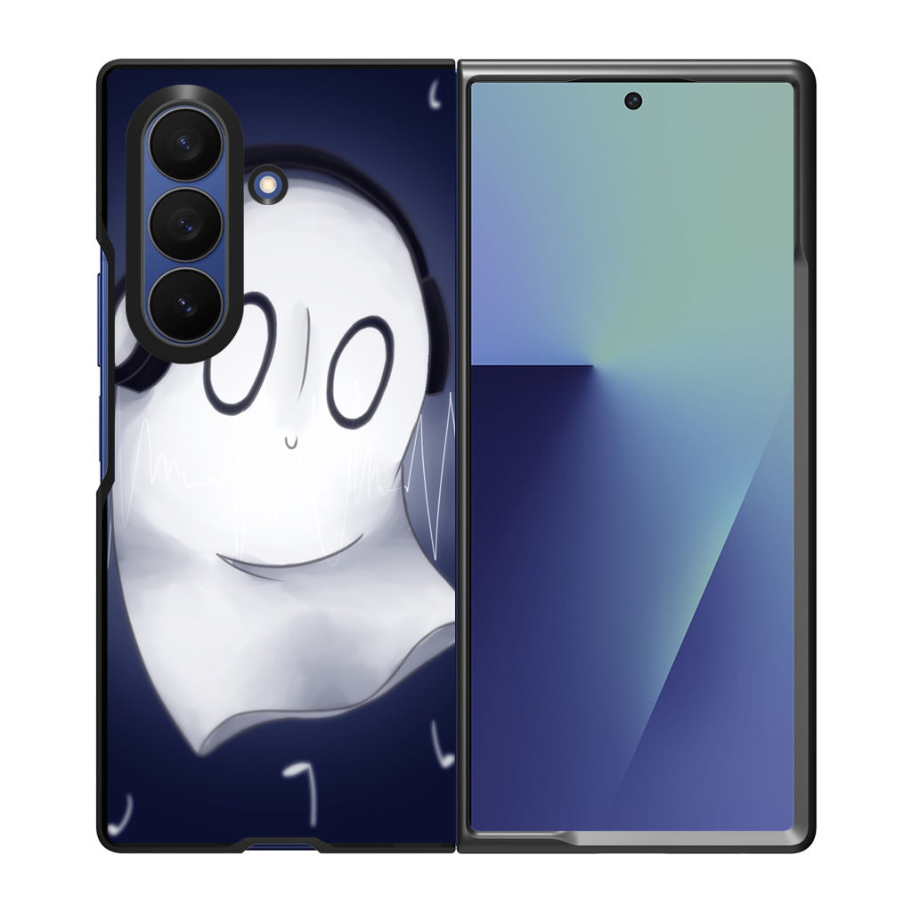 Napstablook Undertale Samsung Galaxy Z Fold 7 Case