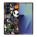 Nightmare Before Chrismast Collage Samsung Galaxy Z Fold 7 Case