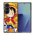 One Piece Cute Luffy Samsung Galaxy Z Fold 7 Case