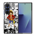 One Piece Luffy Comics Samsung Galaxy Z Fold 7 Case