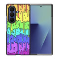 Pastel Kawaii Melting Rainbow Samsung Galaxy Z Fold 7 Case