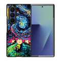 Peanuts At Starry Night Samsung Galaxy Z Fold 7 Case