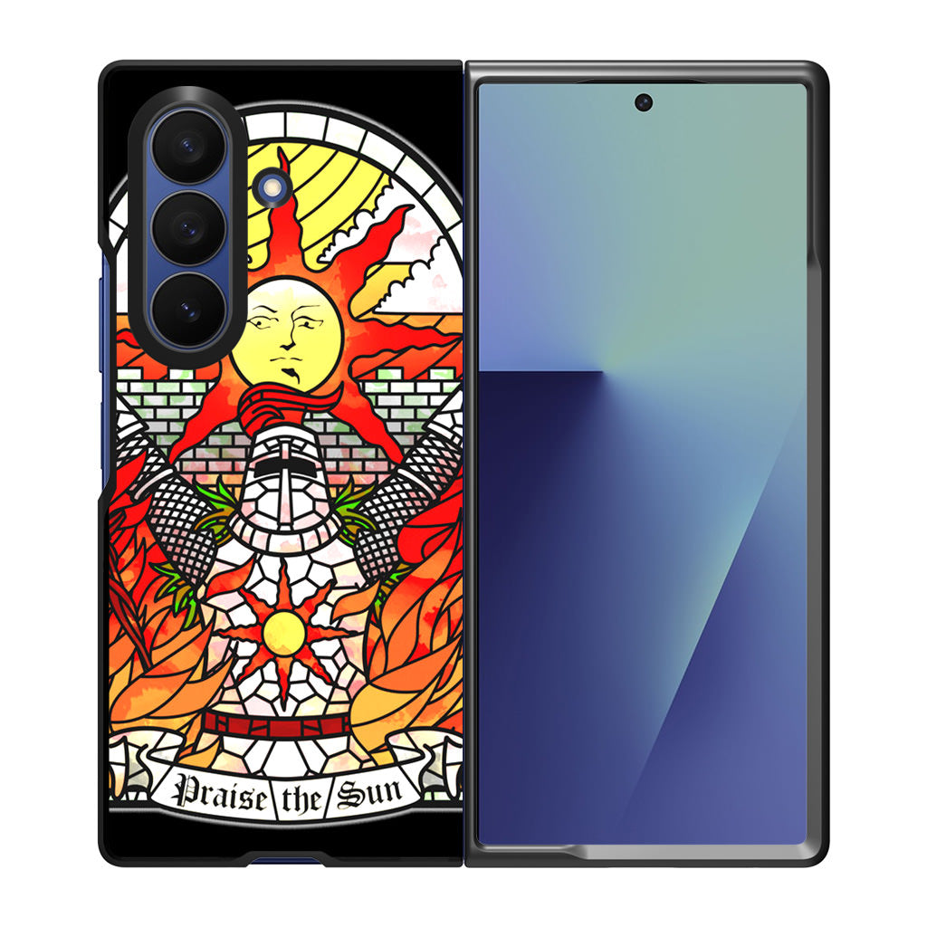 Praise The Sun Art Samsung Galaxy Z Fold 7 Case