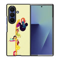 Princesses Climbing Rapunzel's Hair Samsung Galaxy Z Fold 7 Case
