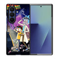 Rick And Morty Back To The Future Samsung Galaxy Z Fold 7 Case