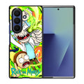Rick And Morty Shoot Portal Gun Samsung Galaxy Z Fold 7 Case