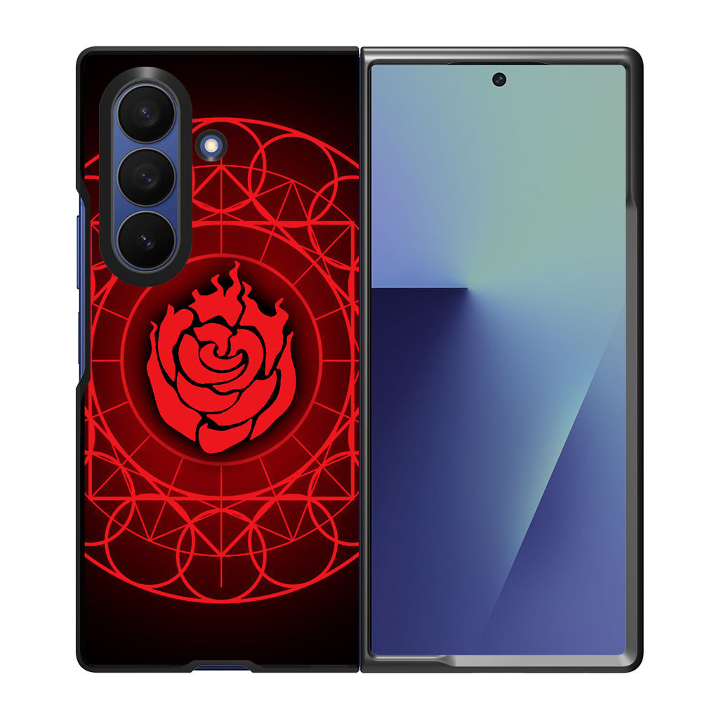 Ruby Rose Symbol RWBY Samsung Galaxy Z Fold 7 Case