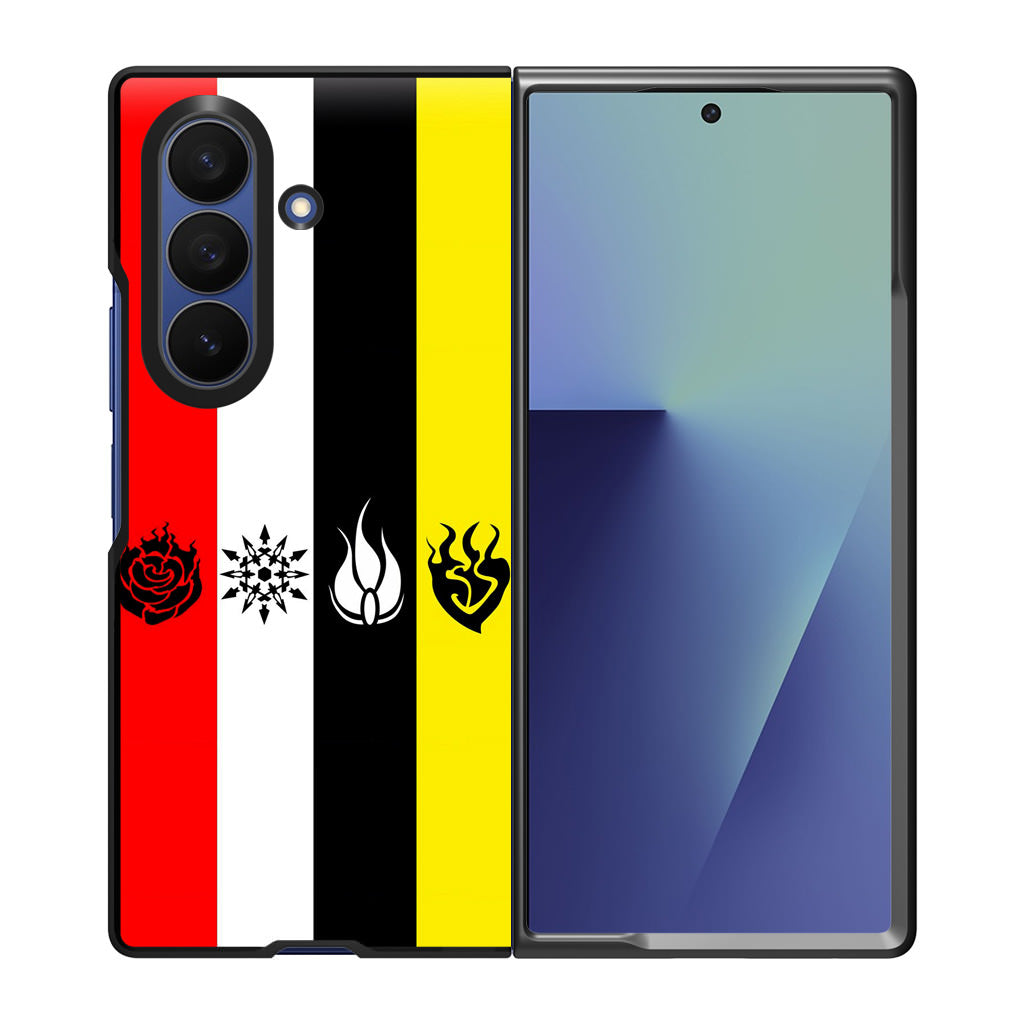 RWBY All Symbols Samsung Galaxy Z Fold 7 Case
