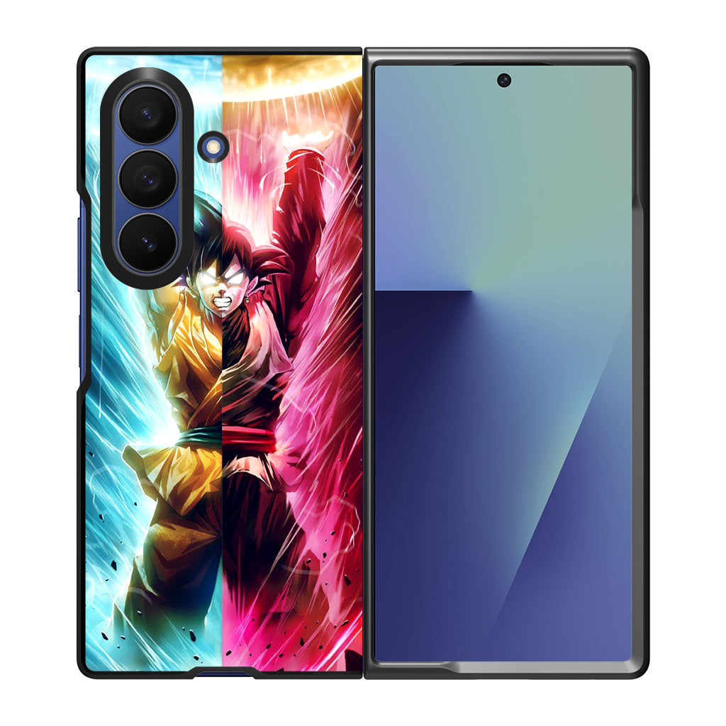 Spirit Bomb Split Goku Dragon Ball Samsung Galaxy Z Fold 7 Case