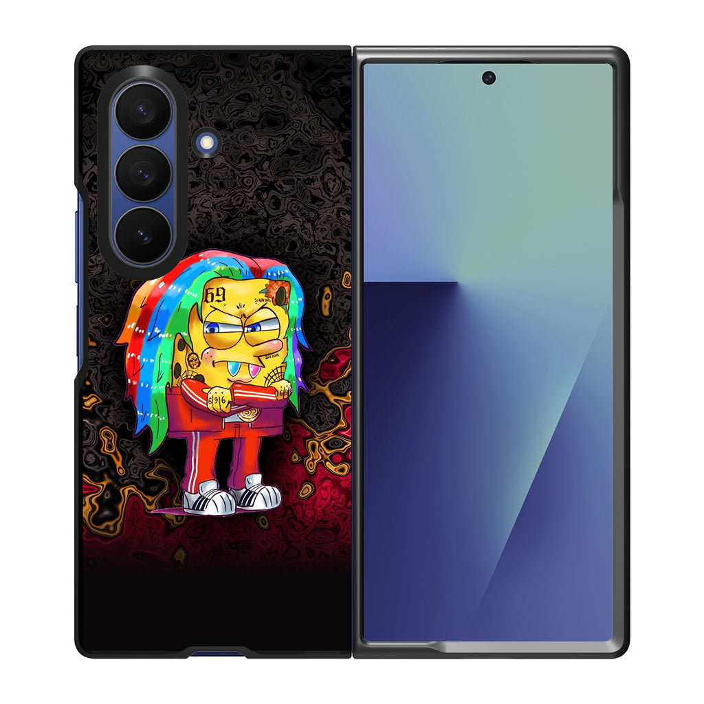 Sponge Hypebeast 69 Mode Samsung Galaxy Z Fold 7 Case