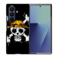 Straw Hat Pirate Logo Paint Samsung Galaxy Z Fold 7 Case