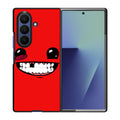 Super Meat Boy Samsung Galaxy Z Fold 7 Case