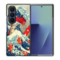 The Great Wave Of Gyarados Samsung Galaxy Z Fold 7 Case