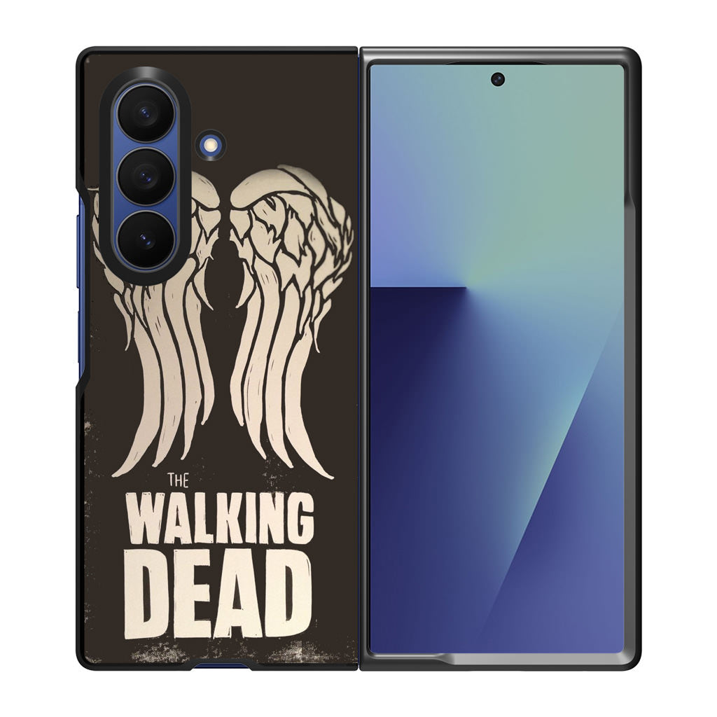 The Walking Dead Daryl Dixon Wings Samsung Galaxy Z Fold 7 Case