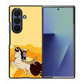 Tina Belcher And Unicorn Samsung Galaxy Z Fold 7 Case