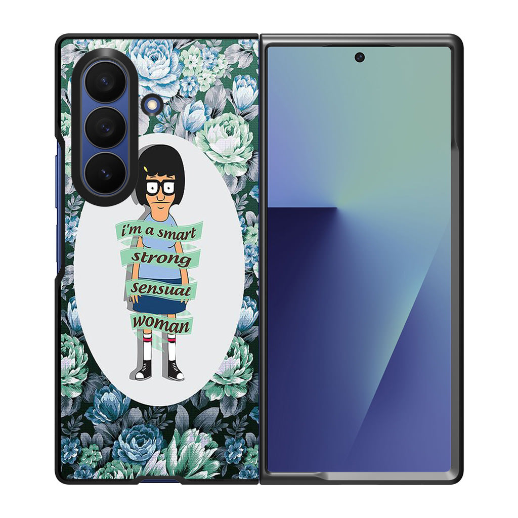 Tina Belcher Flower Woman Quotes Samsung Galaxy Z Fold 7 Case