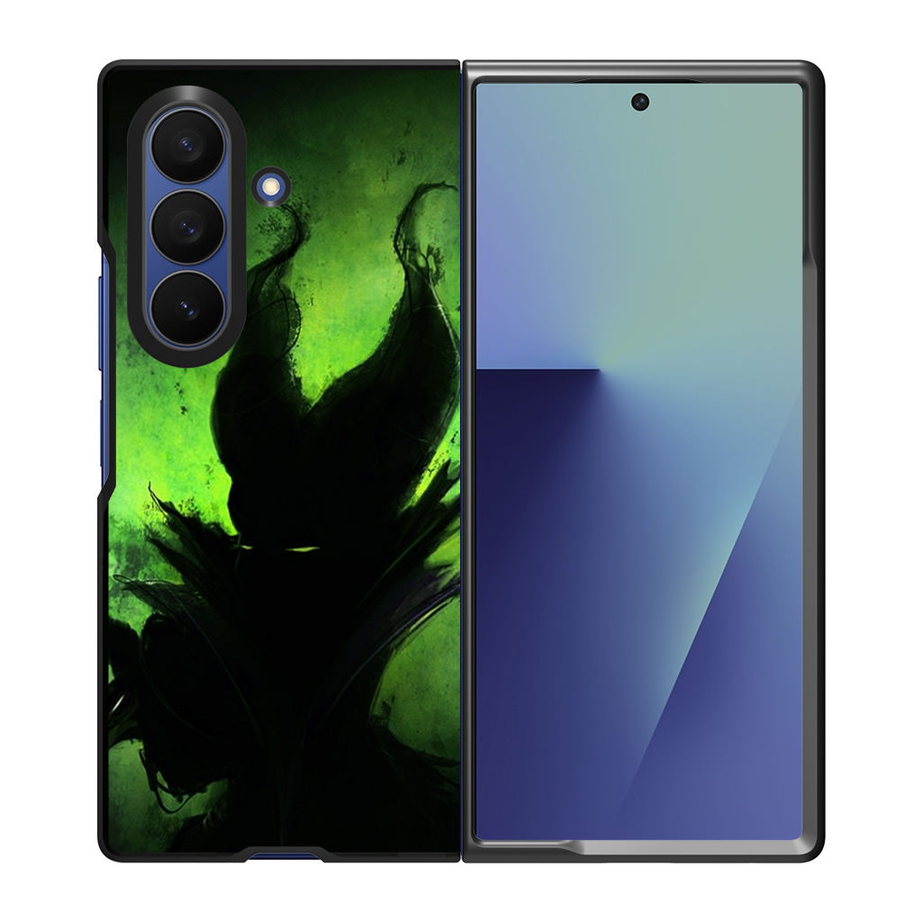 Villains Maleficent Silhouette Samsung Galaxy Z Fold 7 Case
