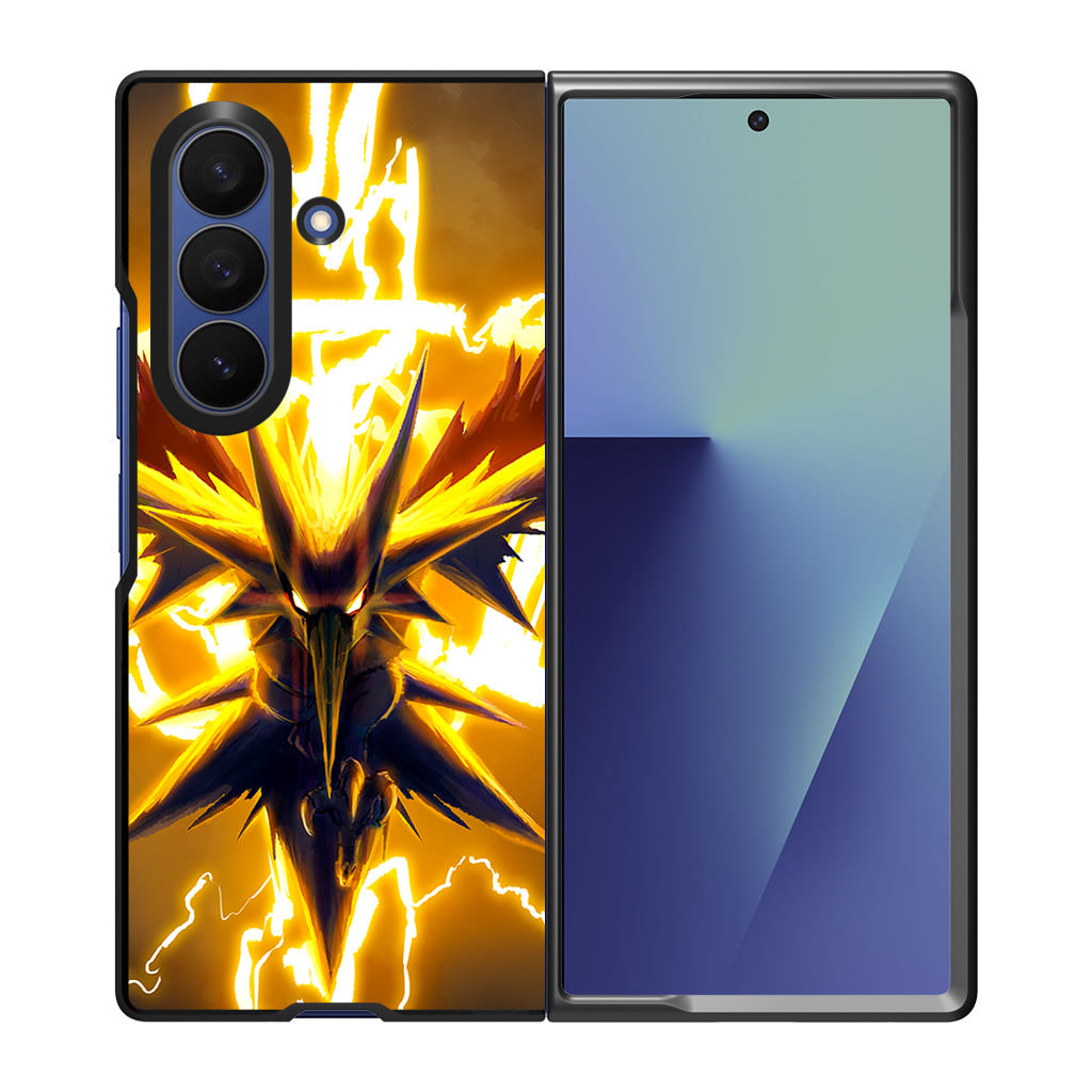 Zapdos Awakening Samsung Galaxy Z Fold 7 Case