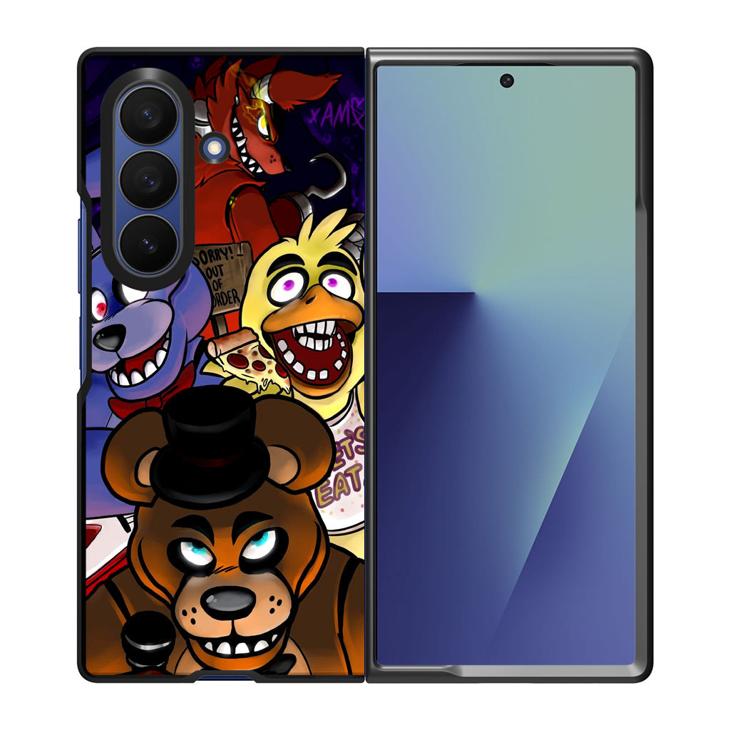 Five Nights at Freddy's Characters Samsung Galaxy Z Fold 7 Case