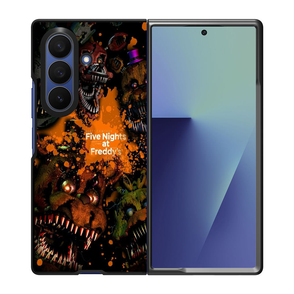 Five Nights at Freddy's Scary Samsung Galaxy Z Fold 7 Case