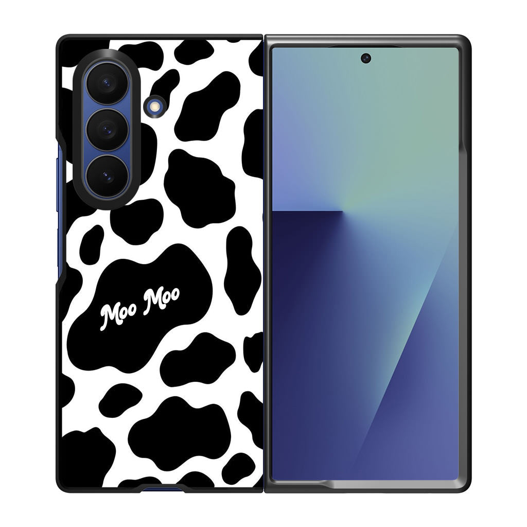 Moo Moo Pattern Samsung Galaxy Z Fold 7 Case