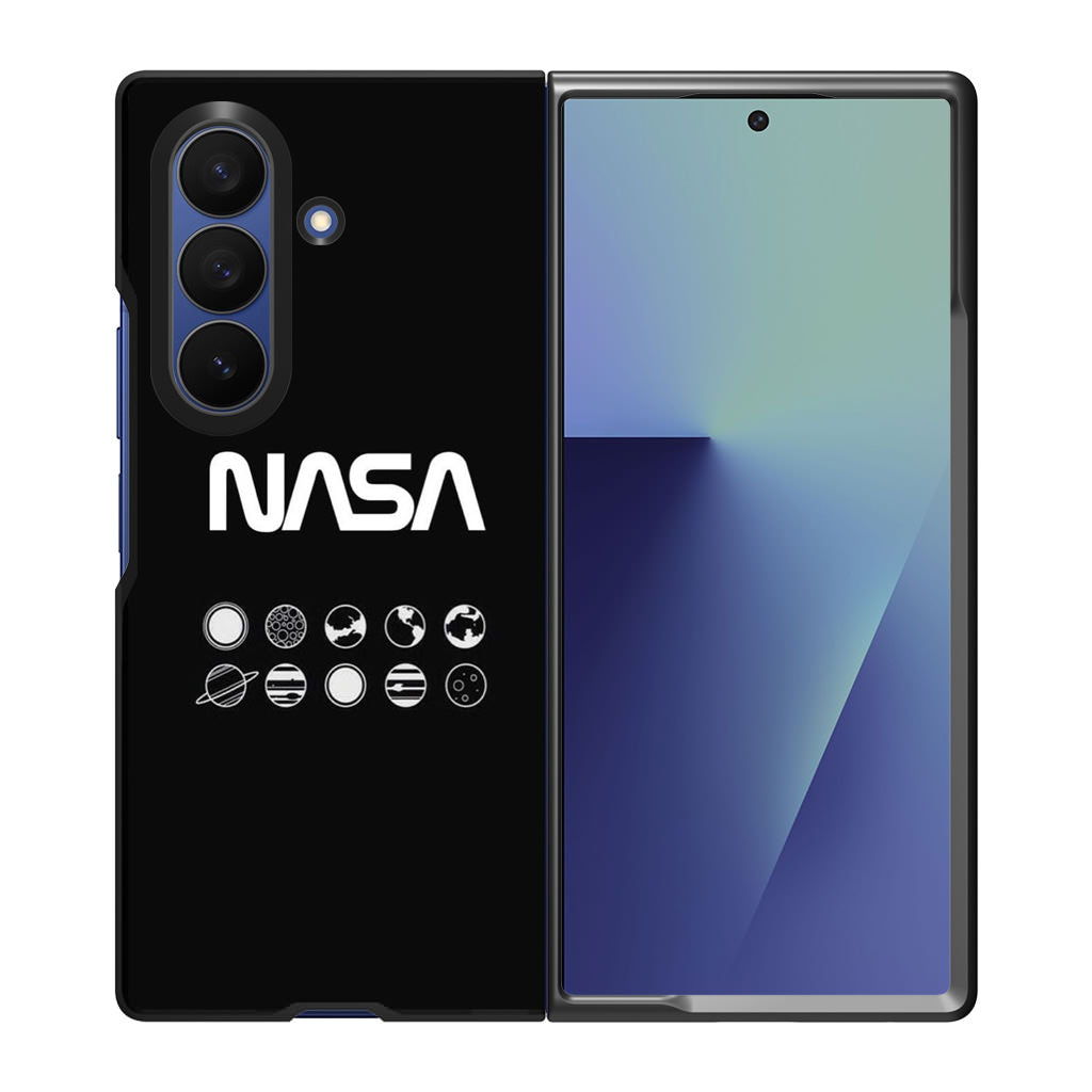 NASA Minimalist Samsung Galaxy Z Fold 7 Case