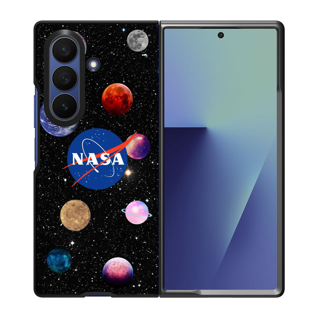 NASA Planets Samsung Galaxy Z Fold 7 Case
