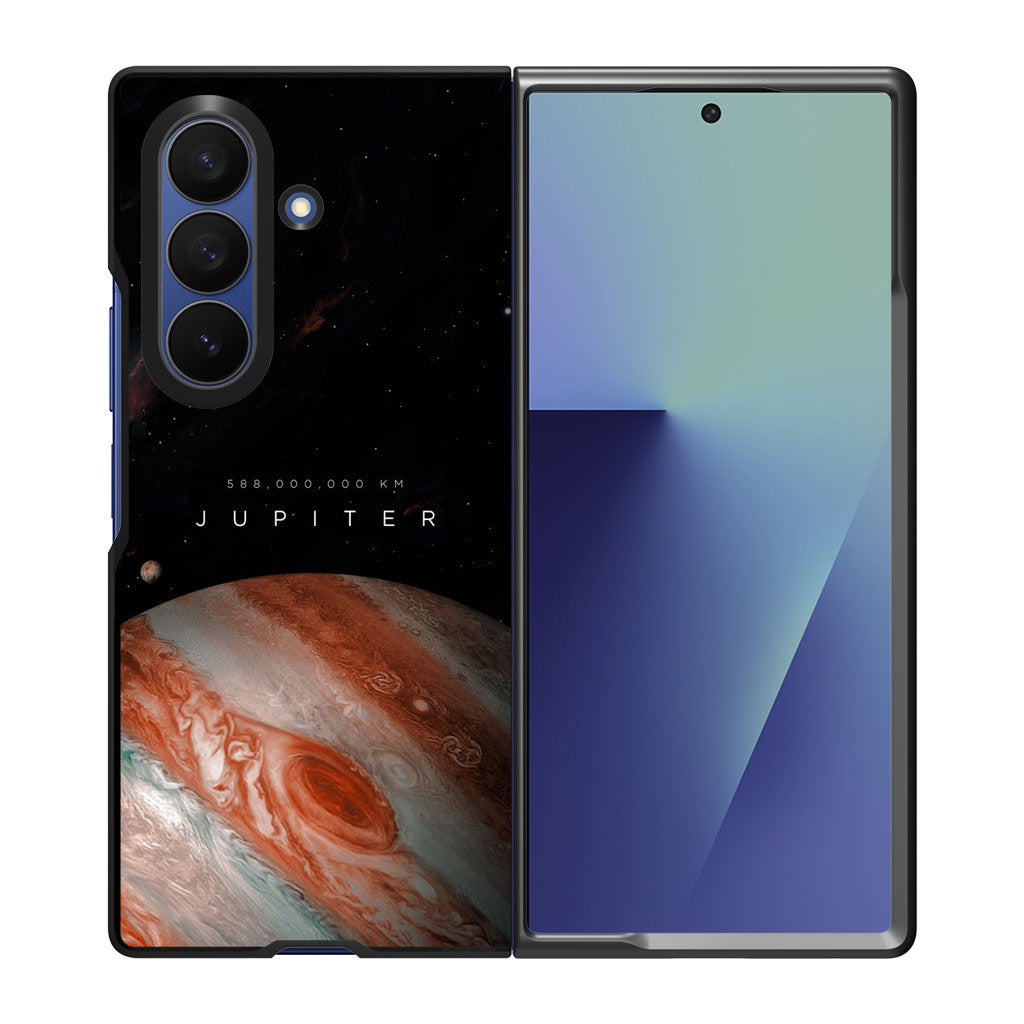 Planet Jupiter Samsung Galaxy Z Fold 7 Case