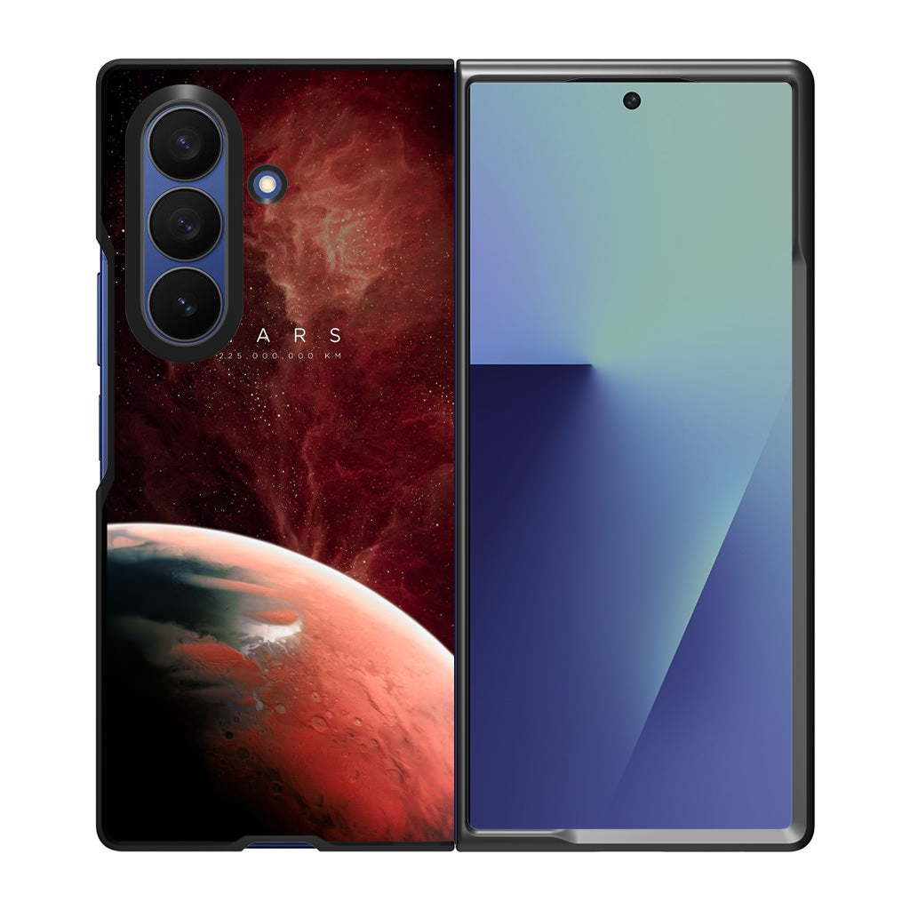 Planet Mars Samsung Galaxy Z Fold 7 Case