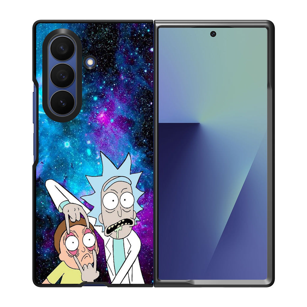Rick And Morty Open Your Eyes Samsung Galaxy Z Fold 7 Case