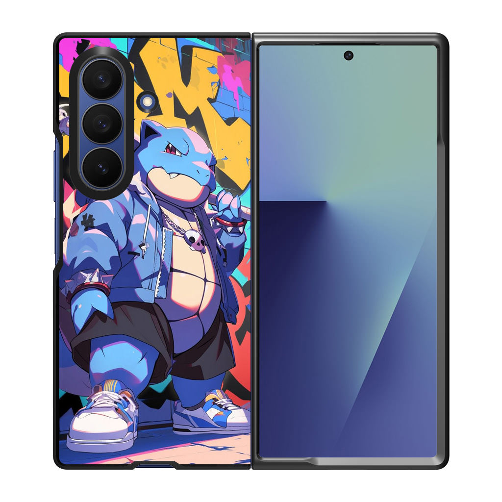 Blastoise Breaks The Block Samsung Galaxy Z Fold 7 Case