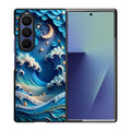Dreamtide Where Stars Kiss the Sea Samsung Galaxy Z Fold 7 Case