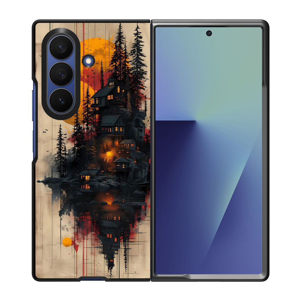 Embers of the Duskwood Samsung Galaxy Z Fold 7 Case
