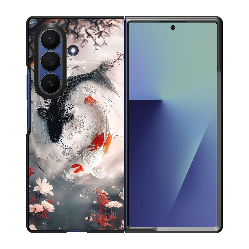 Eternal Balance of The Koi Spirits Samsung Galaxy Z Fold 7 Case