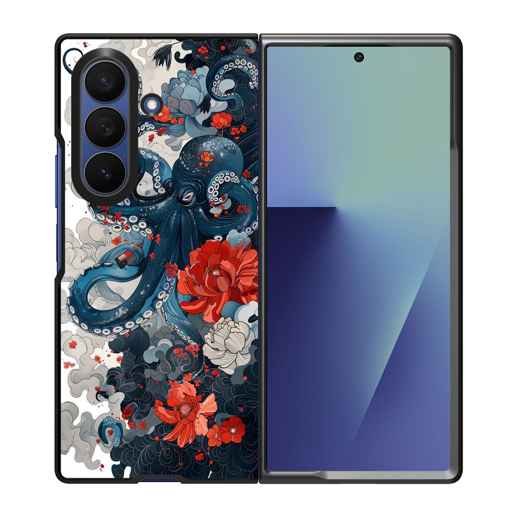 Floral Kraken Samsung Galaxy Z Fold 7 Case