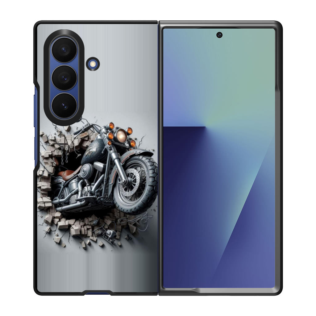 Freedom Unleashed Motorbike Samsung Galaxy Z Fold 7 Case