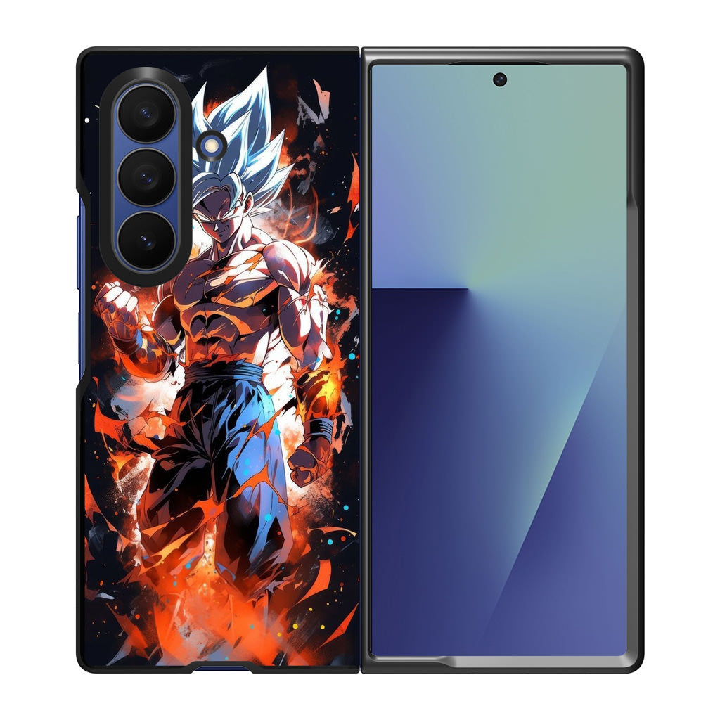 Goku Unleash The Power Samsung Galaxy Z Fold 7 Case