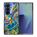 Lucario Precognitive Aura Samsung Galaxy Z Fold 7 Case