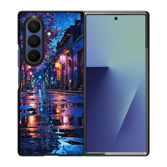 Midnight Sakura Glow Samsung Galaxy Z Fold 7 Case