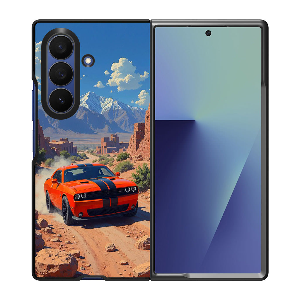 Muscle Meets the Mountains Samsung Galaxy Z Fold 7 Case