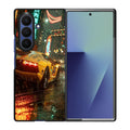 Night Drift Thunder Neon Streets Samsung Galaxy Z Fold 7 Case