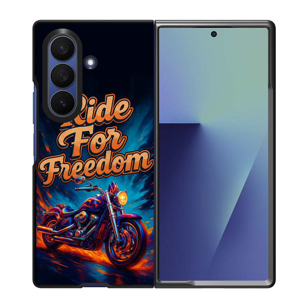 Ride For Freedom Samsung Galaxy Z Fold 7 Case