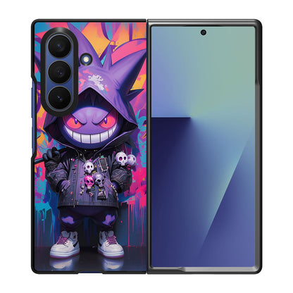 Shadow Drip Gengar Goes Street Samsung Galaxy Z Fold 7 Case