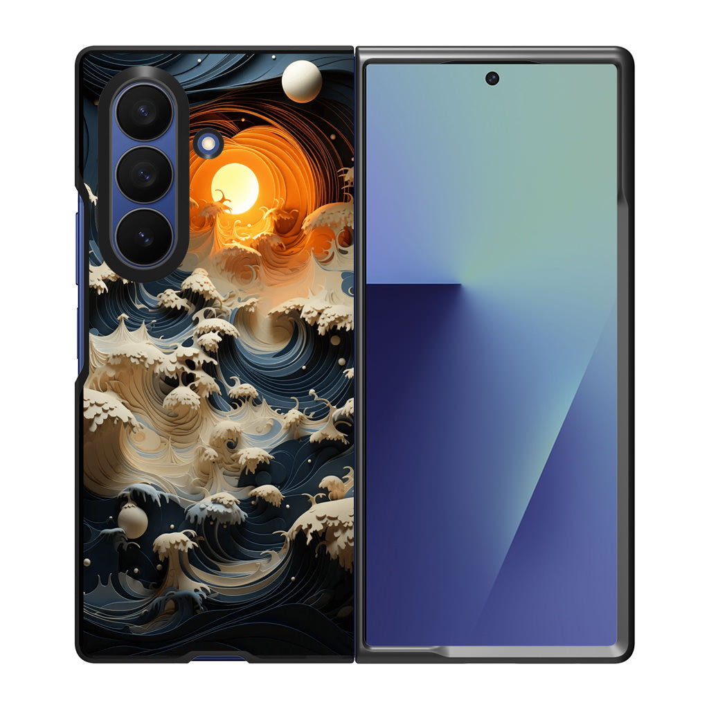 Solar Tsunami Samsung Galaxy Z Fold 7 Case