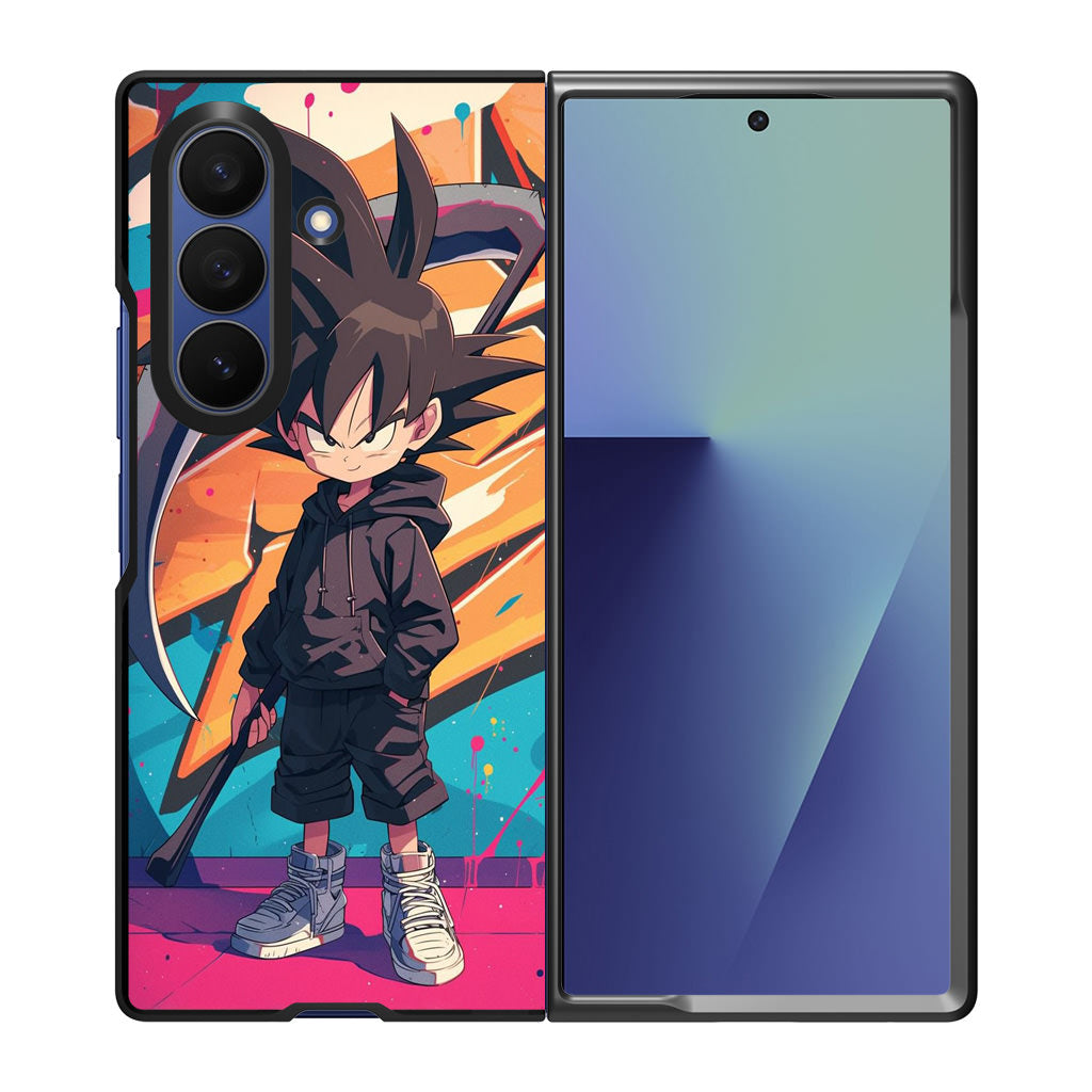 Street Saiyan Samsung Galaxy Z Fold 7 Case