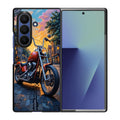 Sunset Thunder Ride Into the Glow Samsung Galaxy Z Fold 7 Case
