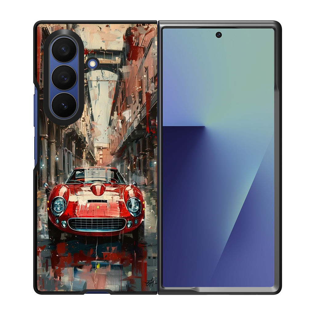 The Art of Motion Through Time Samsung Galaxy Z Fold 7 Case
